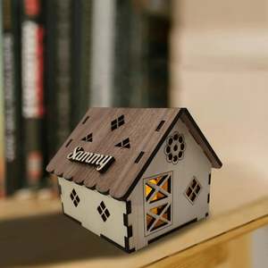 Home And Garden: Quaint House Tealight Holder