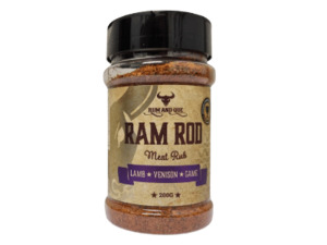Rum And Que Ram Rod Rub