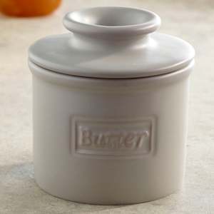 best-sellers: Matte Stone Cafe Butter Bell Crock