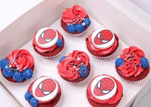 Spiderman Cupcakes
