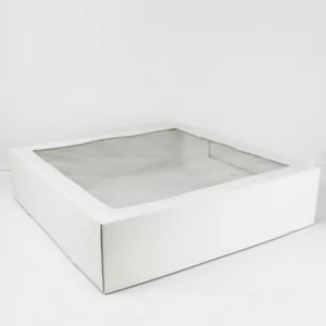 Packaging: 16x16x4 Cake Box - White