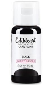 Sweet Sticks: Edible Original Paint Black 15ml
