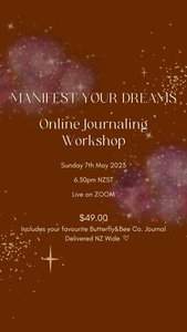 Products: Manifest Your Dreams - Live Journaling Workshop ✨ - Journals. Self-discovery. Astrology. Connection. Workshops. Purpose