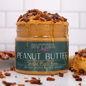 Our Loaded Peanut Butters: Smoked Maple Bacon Spread