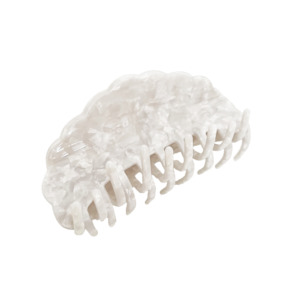 Hairclaws: Caitlin Crisp x Buttermilk - Jenny Claw Clip in Classic Pearl
