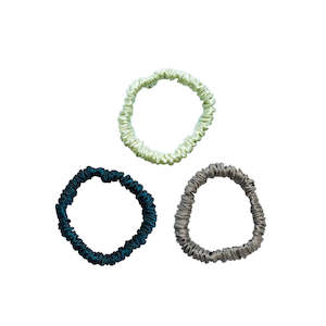 Mia Silk Scrunchies - Got to Run (Pack of 3)