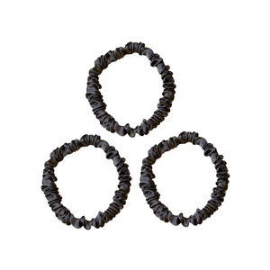 Mia Skinny Silk Scrunchie (pack of 3)