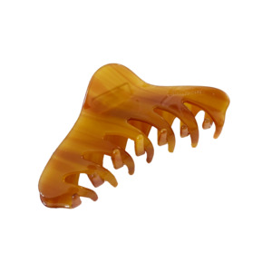Georgia Claw Clip in Burnt Marmalade