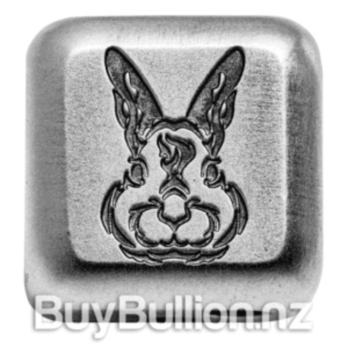1 oz 99.9% Silver Year Of The Rabbit Dice Coin 2023 BuyBullion.nz
