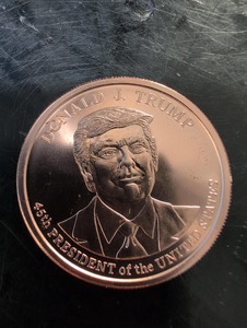 1 oz Copper Donald J. Trump Round BuyBullion.nz