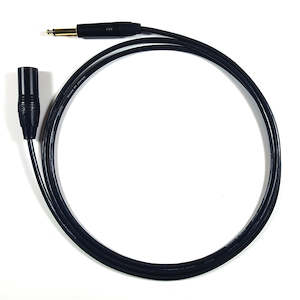 Install TS Mono Jack to XLR Male Cables