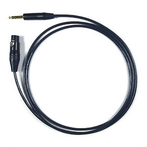 Xlr To Jack Cables: Install XLR Female to TRS Jack Cables