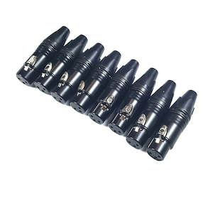 Xlr Connectors: Hi-Quality 3 Pin XLR Cord Female - Bulk