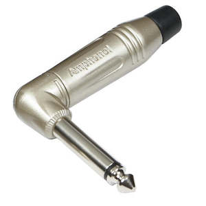 Jack Connectors: Mono Right Angle 1/4" Jack ACPM-RN
