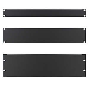 Blank 19" Steel Rack Mount Panels