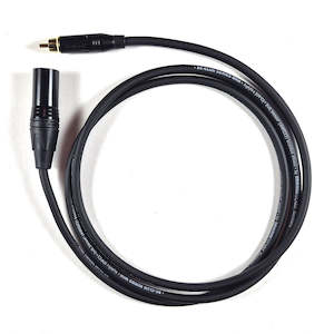 Flex RCA Phono to XLR Male Leads