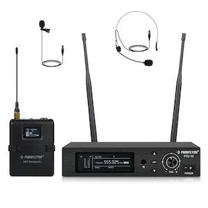 Belt Pack Diversity Wireless Mic Set PTU-1U-1B - Phenyx Pro