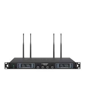 Wireless Microphones: Quad Wireless Mic Receiver PTU-7000 - Phenyx Pro