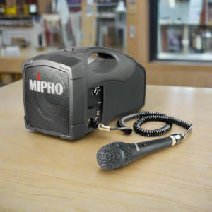 Ma101 Personal Portable Pa System: Wired Personal Portable PA MA-101PA - MIPRO