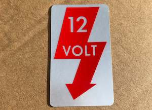 Jp Group: '12 V' Door Pillar Sticker
