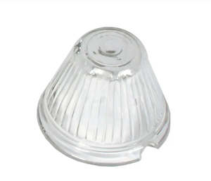 Carmann Ghia: Indicator lens, front bullet, left/right - Beetle/Split Kombi 1955 to 1961