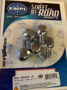 Mag Wheels: Wheel Lug Nuts, 12mm
