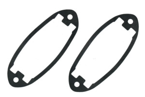 Body Trim: NUMBER PLATE LIGHT SEAL, PAIR - Ghia