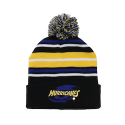 Super Rugby: Hurricanes Pom Pom Beanie