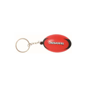 Super Rugby: Crusaders Rugby Ball Keyring