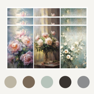 DECOUPAGE TISSUE PAPER - BOUNTIFUL BEAUTY