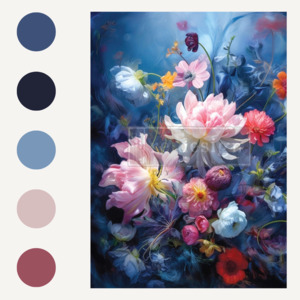 DECOUPAGE FIBER PAPER - ENCHANTED GARDEN