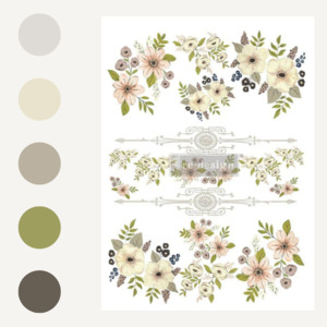 DECOR TRANSFER® - PAINTED FLORALS