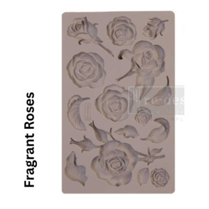 Reloved Decor Moulds: RELOVED FRAGRANT ROSES DECOR MOULD