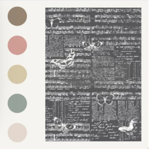 Redesign By Prima: DECOR TRANSFER® - MUSIC AND BUTTERFLIES