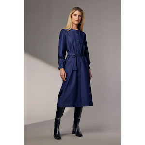 Madly Sweetly: Bonanza dress indigo denim