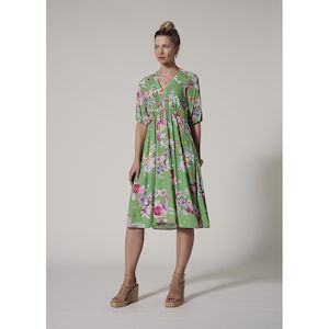 Loobies Story: La fiesta dress apple multi (Last one size 12)