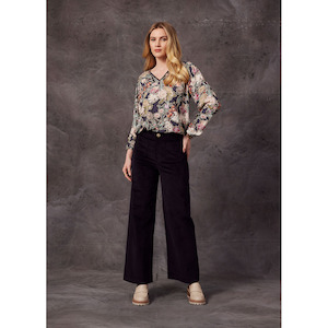 Loobies Story: Legacy top denim multi (size 10 )