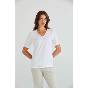 Lania: Rusk top white