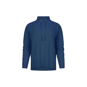 Everywear Drawstring sweater marine