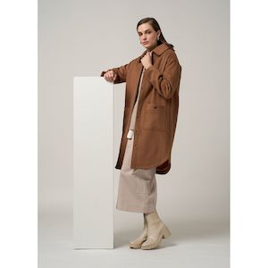 Madly Sweetly: sleuth Coat Tan