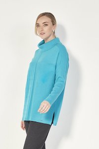 Jewel sweater Aqua