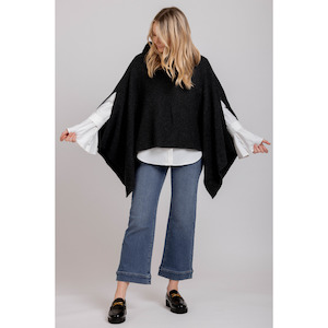 Nessie cape charcoal