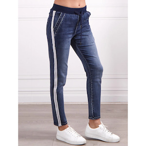 Monaco Jeans: Boston jogger dark blue