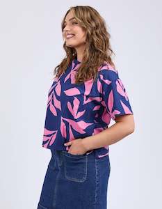 Elm Clothing: Mimosa tee blue depth