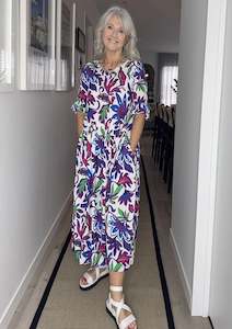 Lemon Tree: Madonna Dress floral print