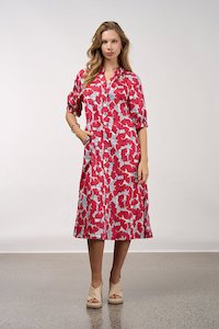 Madly Sweetly: take flight dress poppy