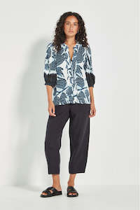 Dynasty top print (Last one size Med)