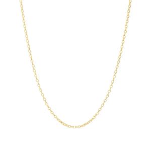 Chains: 9ct Yellow Gold Oval Belcher Chain #