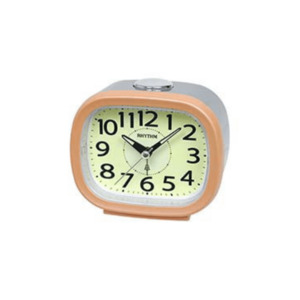 Clocks: Rhythm Bell Alarm Clock - Orange #25502