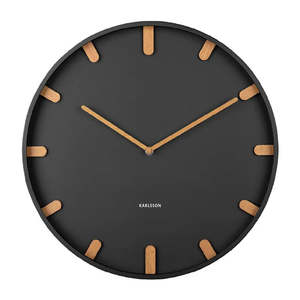 Karlsson Grace Wall Clock - Black #25469